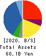 CANOX CORPORATION Balance Sheet 2020年3月期