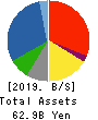 HASHIMOTO SOGYO HOLDINGS CO.,LTD. Balance Sheet 2019年Mar期 HASHIMOTO SOGYO HOLDINGS CO.,LTD. Balance Sheet 2019年3月期