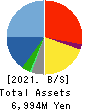 Broadmedia Corporation Balance Sheet 2021年3月期