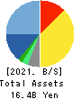 COMTURE CORPORATION Balance Sheet 2021年3月期