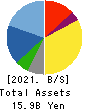 GEOMATEC CO.,LTD. Balance Sheet 2021年Mar期 GEOMATEC CO.,LTD. Balance Sheet 2021年3月期