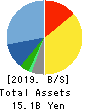 VISION INC. Balance Sheet 2019年12月期