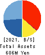 Ame Kaze Taiyo,Inc. Balance Sheet 2021年12月期