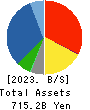 TOHO HOLDINGS CO.,LTD. Balance Sheet 2023年3月期