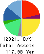 TechnoPro Holdings,Inc. Balance Sheet 2021年Jun期 TechnoPro Holdings,Inc. Balance Sheet 2021年6月期