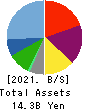 WDI Corporation Balance Sheet 2021年3月期