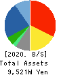 YE DIGITAL Corporation Balance Sheet 2020年2月期