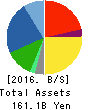 Nichi-Iko Pharmaceutical Co.,Ltd. Balance Sheet 2016年Mar期 Nichi-Iko Pharmaceutical Co.,Ltd. Balance Sheet 2016年3月期