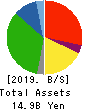 ICDA Holdings Co., Ltd. Balance Sheet 2019年3月期