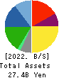 SAINT-CARE HOLDING CORPORATION Balance Sheet 2022年Mar期 SAINT-CARE HOLDING CORPORATION Balance Sheet 2022年3月期