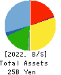 JTOWER Inc. Balance Sheet 2022年3月期