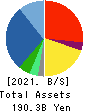 Restar Holdings Corporation Balance Sheet 2021年3月期