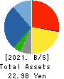 ZETT CORPORATION Balance Sheet 2021年Mar期 ZETT CORPORATION Balance Sheet 2021年3月期