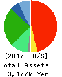 Japan Hospice Holdings Inc. Balance Sheet 2017年Dec期 Japan Hospice Holdings Inc. Balance Sheet 2017年12月期