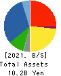 SHOEI CORPORATION Balance Sheet 2021年3月期