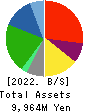 SUZUYO SHINWART CORPORATION Balance Sheet 2022年Mar期 SUZUYO SHINWART CORPORATION Balance Sheet 2022年3月期