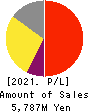 AXXZIA Inc. Profit and Loss Account 2021年7月期