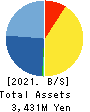 Copa Corporation Inc. Balance Sheet 2021年3月期