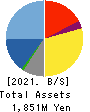 GSI Co., Ltd. Balance Sheet 2021年3月期