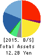MAMEZOU HOLDINGS CO.,LTD. Balance Sheet 2015年Mar期 MAMEZOU HOLDINGS CO.,LTD. Balance Sheet 2015年3月期