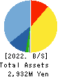 Ricksoft Co.,Ltd. Balance Sheet 2022年2月期
