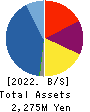 MEDIA LINKS CO., LTD. Balance Sheet 2022年Mar期 MEDIA LINKS CO., LTD. Balance Sheet 2022年3月期