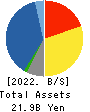Ryoyu Systems Co.,Ltd. Balance Sheet 2022年Mar期 Ryoyu Systems Co.,Ltd. Balance Sheet 2022年3月期