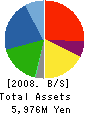 Biscaye Holdings Co.,LTD. Balance Sheet 2008年8月期