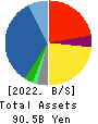 ASANUMA CORPORATION Balance Sheet 2022年3月期