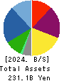 GEO HOLDINGS CORPORATION Balance Sheet 2024年3月期