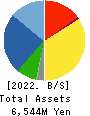 MASARU CORPORATION Balance Sheet 2022年9月期