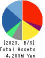 NJ Holdings Inc. Balance Sheet 2023年6月期