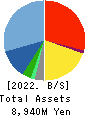 Broadmedia Corporation Balance Sheet 2022年Mar期 Broadmedia Corporation Balance Sheet 2022年3月期