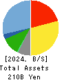 TOKEN CORPORATION Balance Sheet 2024年4月期