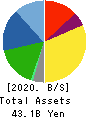 TOWA CORPORATION Balance Sheet 2020年3月期