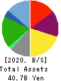 DAISYO CORPORATION Balance Sheet 2020年8月期