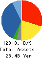 EIWA CORPORATION Balance Sheet 2018年3月期