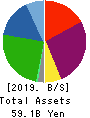 TESS Holdings Co.,Ltd. Balance Sheet 2019年6月期