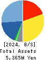 JTP CO.,LTD. Balance Sheet 2024年3月期