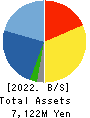 RIKEI CORPORATION Balance Sheet 2022年3月期