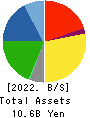 Delsole Corporation Balance Sheet 2022年3月期