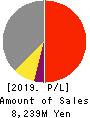 TVE Co., Ltd. Profit and Loss Account 2019年9月期
