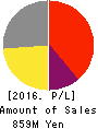 BeMap, Inc. Profit and Loss Account 2016年Mar期 BeMap, Inc. Profit and Loss Account 2016年3月期