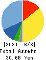 WDB HOLDINGS CO.,LTD. Balance Sheet 2021年Mar期 WDB HOLDINGS CO.,LTD. Balance Sheet 2021年3月期