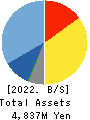 O.B.System Inc. Balance Sheet 2022年Mar期 O.B.System Inc. Balance Sheet 2022年3月期