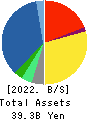 JFE Systems,Inc. Balance Sheet 2022年Mar期 JFE Systems,Inc. Balance Sheet 2022年3月期
