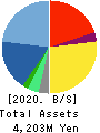 Terilogy Holdings Corporation Balance Sheet 2020年3月期