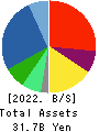 TECHNO HORIZON CO.,LTD. Balance Sheet 2022年Mar期 TECHNO HORIZON CO.,LTD. Balance Sheet 2022年3月期