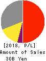 MICRONICS JAPAN CO., LTD. Profit and Loss Account 2018年9月期
