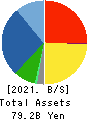 TSUGAMI CORPORATION Balance Sheet 2021年Mar期 TSUGAMI CORPORATION Balance Sheet 2021年3月期